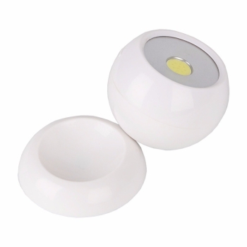 Lampka LED COB magneryczna kula 3 tryby baterie 3xAAA [22210000681]